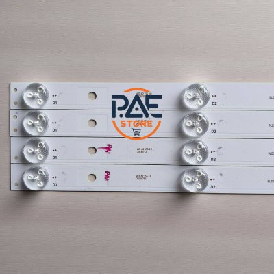#หลอดเเบล็คไลท์ทีวีอะโคนาติก BACKLIGHT Aconatic รุ่น AN43DF800SM : AN-LT4301 1 Set 4 แถว 9 LED 3 V ยาว 823 mm