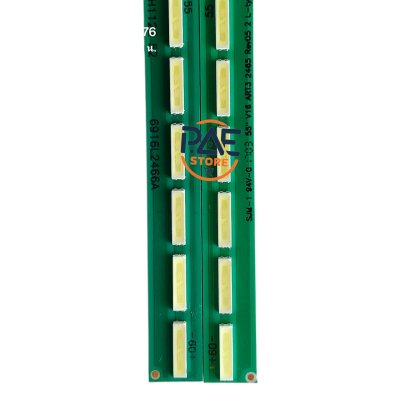 #หลอดเเบล็คไลท์ทีวีแอลจี BACKLIGHT LG รุ่น 55UH650T  1set 2 เส้น 60 LED 6 V ยาว 603 mm