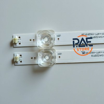 0001567 #หลอดแบล็คไลท์ทีวีไฮเซ่น BlackLights Hisense รุ่น 32B5200HT : 32B6000HW 1 ชุด 2 แถว 5 led 3V ยาว 538 mm