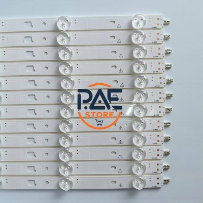 0001563 #หลอดแบล็คไลท์ทีวีโซนี่ BlackLights Sony รุ่น 48W600B : 48R470 1 ชุด 12 แถว 6 led 3V ยาว 470 mm