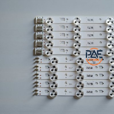 0001103 #หลอดแบล็คไลท์ทีวีซัมซุง BlackLights Samsung รุ่น 40EH5000R 40EH5300 UA40H5300 UA40EH6030R 1 ชุด 5 แถว L6 + R6 led 3 v ยาว 766 mm
