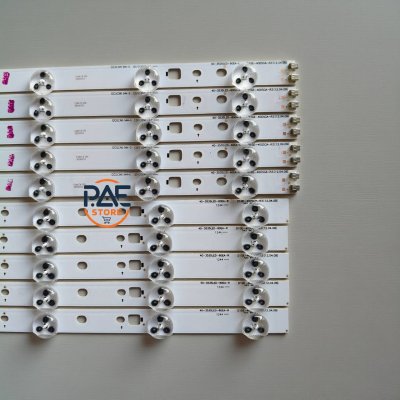 0001103 #หลอดแบล็คไลท์ทีวีซัมซุง BlackLights Samsung รุ่น 40EH5000R 40EH5300 UA40H5300 UA40EH6030R 1 ชุด 5 แถว L6 + R6 led 3 v ยาว 766 mm