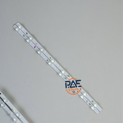 0001712 #หลอดแบล็คไลท์ทีวีทีซีแอล Backlight TV TCL รุ่น 50C635 1set 4 แถว 2A+2B 8/14 LED 3V ยาว 480+970mm