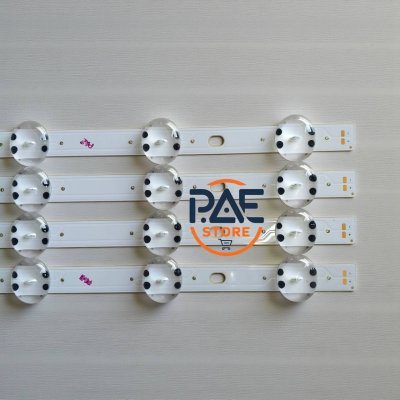 0001721 #หลอดแบล็คไลท์ทีวีแอลจี Backlight TV LG รุ่น 50UN7300 1set 4 แถว 7 LED ยาว 530 mm