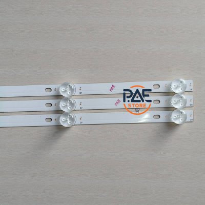 0001711 #หลอดเเบล็คไลท์ทีวี #BacklightTV #LEDTV Altron รุ่น 43ON803 1 ชุด 3 แถว 8 LED 3V ยาว 827 mm  รุ่นนี้มีหลายเวอร์ชั่น โปรดตรวจสอบก่อนสั่ง