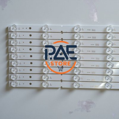 0001807 #หลอดแบล็คไลท์ทีวีโซนี่ Backlight TV Sony รุ่น KD-55X9000F 1set 9 แถว 15 LED ยาว 1079 mm