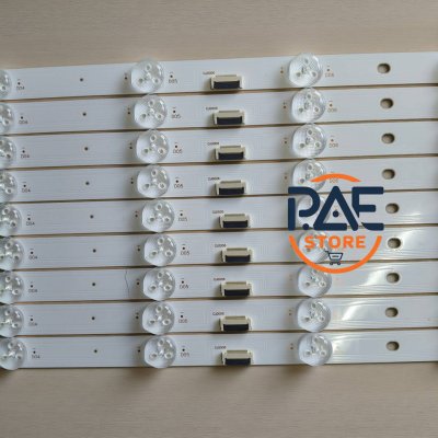 0001807 #หลอดแบล็คไลท์ทีวีโซนี่ Backlight TV Sony รุ่น KD-55X9000F 1set 9 แถว 15 LED ยาว 1079 mm