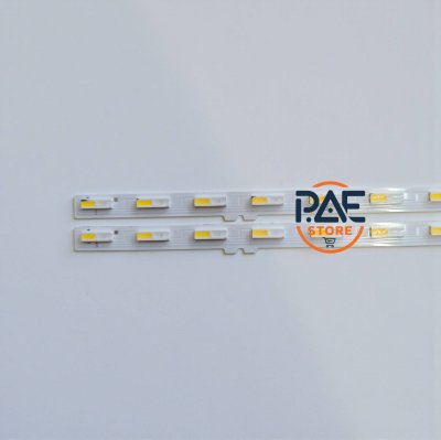 0001775 #หลอดแบล็คไลท์ทีวีซัมซุง Backlight TV Samsung รุ่น QA55Q60CAKXXT QA55Q63BAKXXT QA55Q65BAKXXT QA55Q63CAKXXT  QA55Q65CAKXMR QA55Q65CAKXXT QA55QE1CAKXXT QA55Q65AAKXXT  QA55Q60BAKXXT 1set 2 แถว 48 LED 3V ยาว 601mm