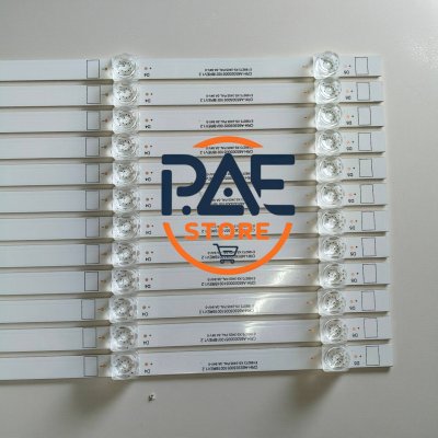 0001796 #หลอดแบล็คไลท์ทีวีพานาโซนิค Backlight TV Panasonic รุ่น TH-65HX720T  1set 12 แถว 5 LED 3 V ยาว 606 mm