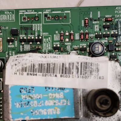 #Samsung เมนบอร์ด TV รุ่น LA32A330J1N พาร์ท BN94-02083A อะไหล่แท้ ถอดจากเครื่องจอแตก พร้อมใช้งาน