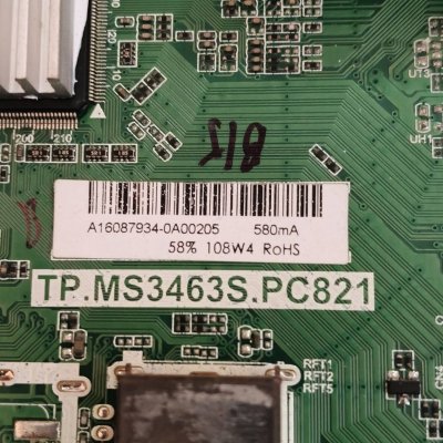 #Altron เมนบอร์ดทีวี พาร์ท TP.MS3463S.PC821 ​ใช้ได้กับหลายรุ่นที่พาร์ทเดียวกัน อะไหล่ถอดเครื่องสภาพดี