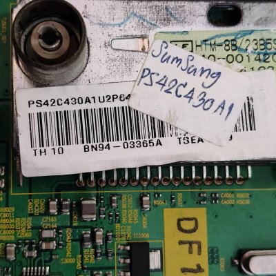 #Samsung เมนบอร์ด  Plasma TV พาร์ท BN94-03365A (BN41-01331) ใช้กับรุ่น PS42C430A1  [ของแท้/ถอด]