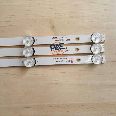 #NANO หลอดแบล็คไลท์ทีวีนาโน Backlight รุ่น 40NUD9300 1set 3 แถว 8 LED 6 V ยาว 735 mm