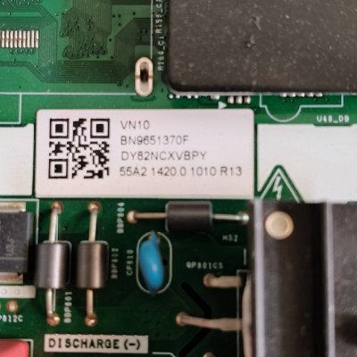 #Samsung เมนบอร์ดทีวี พาร์ท BN94-15370F เวอร์ชั่นจอ CA02 ใช้กับรุ่น UA55TU7000KXXT แท้ ถอดเครื่อง