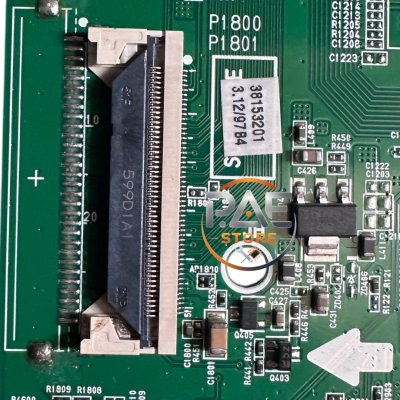 #แอลจี LG TV Mainboard Part EAX66174305 (1.3) Internal Ribbon Cable Version for Model 43LX310, Original Pulled Part
