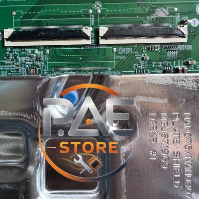 #แอลจี LG TV Mainboard, Part No. EAX69581203 (1.0) ver., internal 68-pin ribbon cable, for model 50NANO75TPA.ATMSLJD, original pulled part