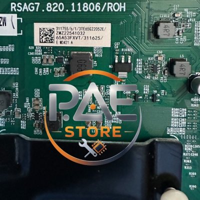 #ไฮเซ่น Hisense เมนบอร์ดทีวีไฮเซ่น Mainboard TV พาร์ท RSAG7.820.11806/ROH รุ่น 65A6GV อะไหล่แท้ถอด