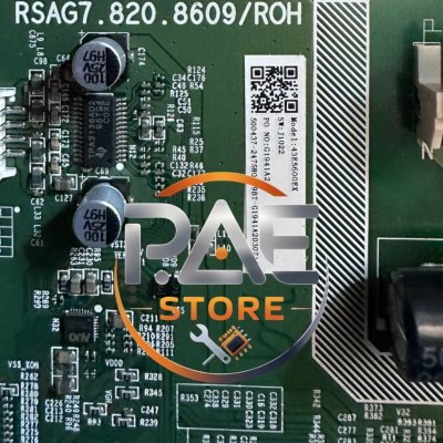 #ไฮเซ่น Hisense เมนบอร์ดทีวีไฮเซ่น Mainboard TV รุ่น 43B6000PW พาร์ทบอร์ด RSAG7.820.8609/ROH อะไหล่แท้ถอด