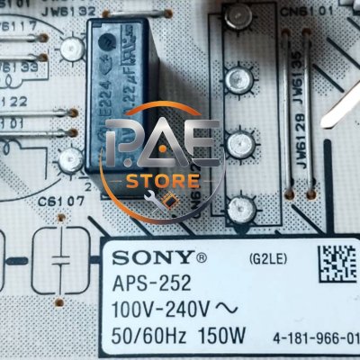 #โซนี่ Sony Power Supply Board Part 1-881-618-12 (APS-252) for KLV-32BX300, Genuine Used Pull