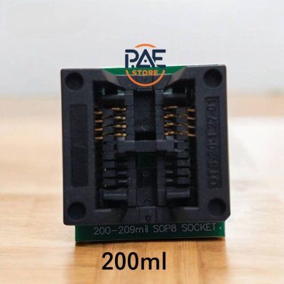 #IC ซ็อกเก็ตสำหรับแปลงชิปไอซี ประเภท SOP8 / SOIC8 / SOP16 To DIP8 EZ Socket Adapter (150 mil / 200 mil /300 mil)
