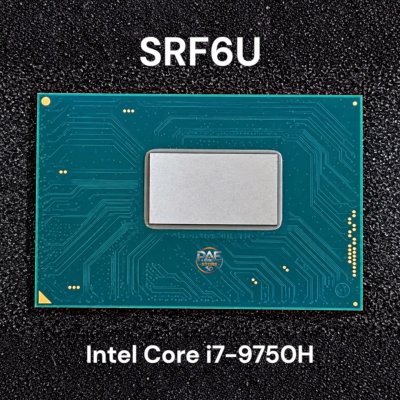 #Intel Core i7-9750H Laptop CPU Processor (S-Spec: SRF6U)