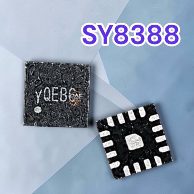 #IC SY8388 Step-Down Voltage Regulator IC (Marking Code: YQ) QFN Step-Down Regulator IC (2 pcs/pack)