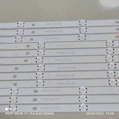 #หลอดแบล็คไลท์TV LG #หลอดLED Backlight สำหรับ LG 65UJ6300 65UJ5500 65UJ630V 65UJ634V 65UK6100 Innotek 17Y 65inch_A SSC 65UJ63_UHD_A B C D