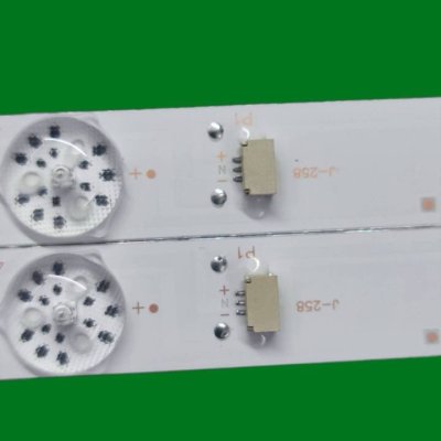 #หลอดแบ็คไลท์ TV ทีซีแอล Backlight TCL 32d2920  32s3830 32s6000 32s62 1 set 2 แถว 6 LED 6 V ยาว 560 mm