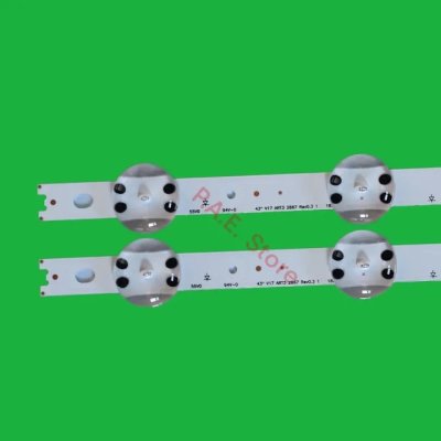 #หลอดแบ็คไลท์ TV แอลจี Backlight LG 43UJ652T-TB.ATMYLJD ( V17 43") 43LV340C-TB.ATMYLJD 43LV340C-TB.BTMYLJD 43LV340C-TD.ATMYLJD 43LV541H-TA.BTMYLJD 43LV761H-TA.ATMYLJD 43LV761H-TA.BTMYLJD แถวละ 10 หลอด (1 ชุด จำนวน 2 แถว)