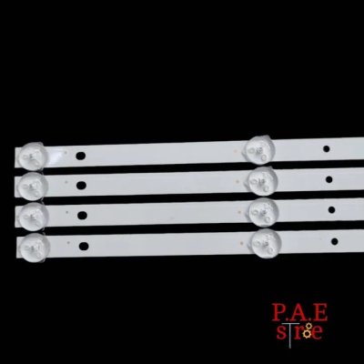 #หลอดแบ็คไลท์ทีวีอัลตรอน Backlight TV Altron รุ่น LTV-4001 1set 4 แถว 7 led ยาว 756 mm 3 v