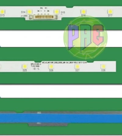 #หลอดแบ็คไลท์ทีวีซัมซุง 43 นิ้ว #หลอดLED Backlight Strips พาร์ท BN96-45954A รุ่นที่ใช้ได้ HG43AJ690UK UA43NU7090K UA43NU7100K UA43NU7400K UA43RU7100K UA43RU7200K