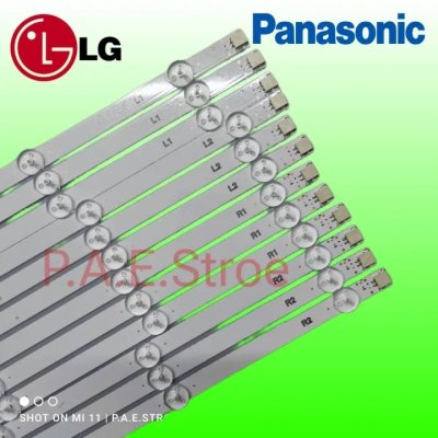 #หลอดเเบล็คไลท์ทีวีหลอด Backlight TV LG PANASONIC สินค้าใหม่ ใช้กับรุ่น 50LN5400  / 50LA6130 / 50L2450 / 50LA6200-TA / 50LA623T / 50L2300VT / TH-L50BL6T / TH-L50B6T / 50L4300VT #อะไหล่ทีวี #หลอดLED