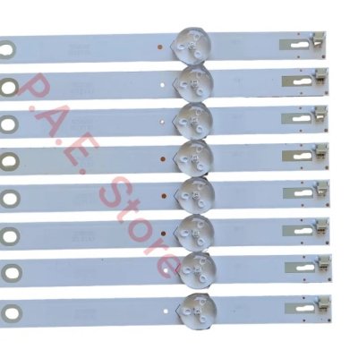 #หลอดแบล๊คไล้ท์ทีวี #หลอดPhilips 55PUT6002S/67 มี 2 เวอร์ชั่น 5 LED 8 แถว 6 LED 8 แถว หลอด 6 v