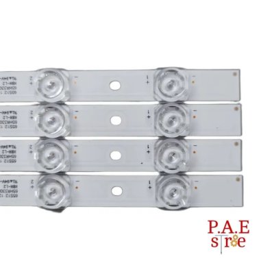 #หลอดเเบล็คไลท์ทีวีTCL #65P735 4เส้น 12 led ยาว66.2 cm   สินค้าใหม่ #อะไหล่ทีวี #หลอดเเบล็คไลท์ทีวี #หลอดLED