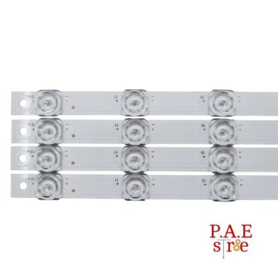 #หลอดเเบล็คไลท์ทีวีTCL #65P735 4เส้น 12 led ยาว66.2 cm   สินค้าใหม่ #อะไหล่ทีวี #หลอดเเบล็คไลท์ทีวี #หลอดLED