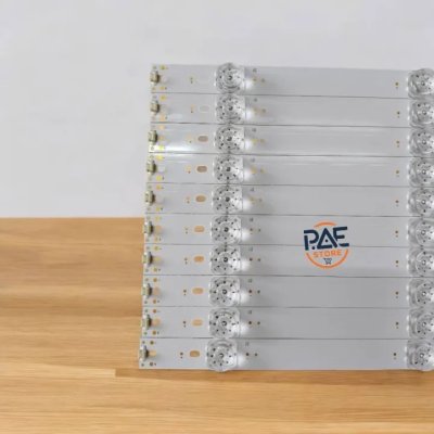 0000020 #หลอดแบ็คไลท์ TV ACONATIC  อะโคนาติก รุ่น 55RS542AN 1set 10 แถว แถวละ 5 LED 3 V