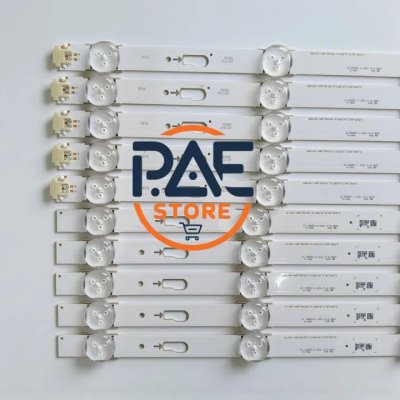 0001566 #หลอดแบล็คไลท์ทีวีซัมซุง BlackLights Samsung รุ่น 48J6300 : 48J6350 : 48J6375 : 48J6500 : 48J6370 : 48J6530 : 48J6400 : 48J6500 : 48J6520 1 ชุด 5 แถว 4+6 led 3 v ยาว 973 mm