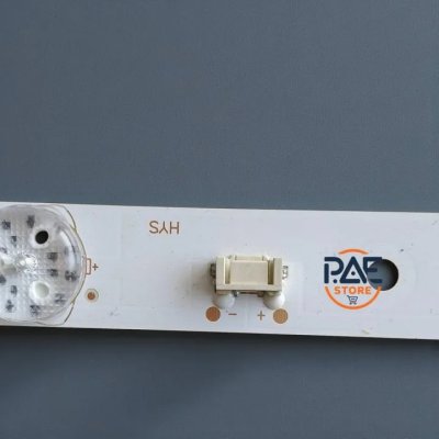 0001557 #หลอดแบล็คไลท์ทีวีโตชิบา BlackLights Toshiba รุ่น 32L1600VT : 32L2600VT : 32L3650VT : 32L56500VT 1 ชุด 2 แถว 7 led 3 v ยาว 568 mm