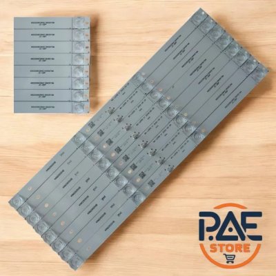 0000027 #หลอดแบล็คไลท์ BACKLIGHT ALTRON LTV-5003 6V แบบหลอดถ้วย 1Set 8 แถว 4 LED