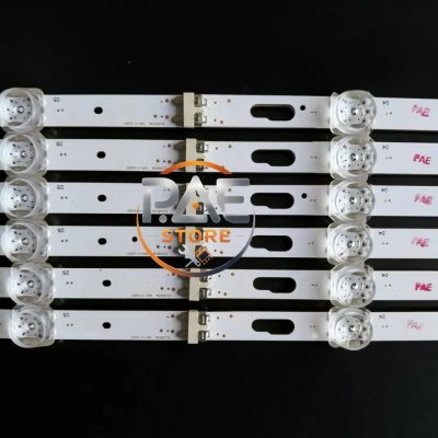 # Samsung Backlight Tv Bulbs, Backlight Tv Model Ua75Tu8000Kxxt Ua75Tu8100 Ua75Tu7000 Ua75Au7700 1 Set 6 Rows 12Led 4+4+4 3V Length 511+555+459mm
