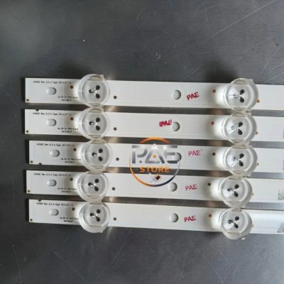 #แอลจี LG หลอดแบล็คไลท์ทีวีแอลจี Backlight TV รุ่น 42LS3150 42LS3450 1set 5 แถว 11 LED 5+6 3V ยาว 870 mm