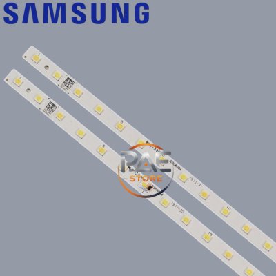 #ซัมซุง Samsung หลอดแบ็คไลท์ทีวีซัมซุง รุ่น QA55Q60RA QA55Q65RA QA55LS01RA QA55LS01TA UA55RU8000 1 ชุด 2 เส้น 52Led ยาว 597มม