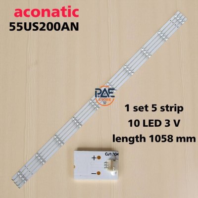 #อะโคนาติก Aconatic หลอดแบ็คไลท์ทีวีอะโคนาติก Backlight TV รุ่น 55US200AN (มี 2 เวอร์ชั่น กรุณาเช็คหลอดเดิม) #สินค้าใหม่