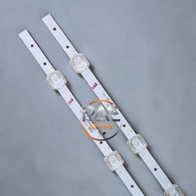 #ทีซีแอล TCL หลอดแบ็คไลท์ทีวี Backlight TV รุ่น LED43S6500 LED43D2940 LED43P65US 43T6 43P8 1ชุด 2แถว 11Led ยาว 805mm 6V