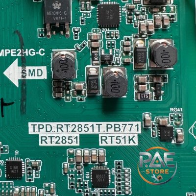 #ทีซีแอล TCL เมนบอร์ดทีวีทีซีแอล Mainboard TV  พาร์ท TPD.RT2851T.PB771 รุ่น 50H6000A อะไหล่แท้ถอด