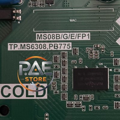 #ทีซีแอล TCL เมนบอร์ดทีวีทีซีแอล Mainboard TV พาร์ท 40-MS86D1-MAC2HG รุ่น LED40P62US อะไหล่แท้ถอด
