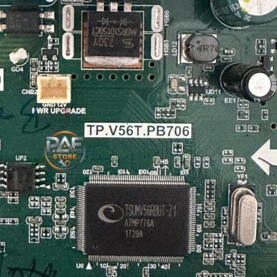 #อะโคนาติก Aconatic เมนบอร์ดทีวีอะโคนาติก Mainboard TV พาร์ท TP.V56T.PB706 รุ่น AN-LT3219 อะไหล่แท้ถอด