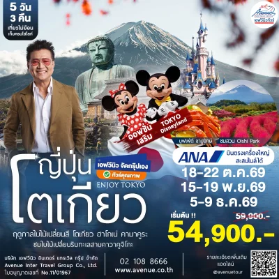 ทัวร์ญี่ปุ่น บิน NH