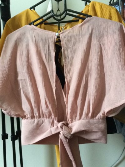 เสื้อครอปโบว์ใส่สบายมัดตามขนาดได้เลย ภาพจริงภาพสุดท้ายจ้า