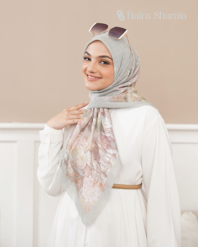 Haira Shamia Kyoto series - Laurel Hijab Scarf